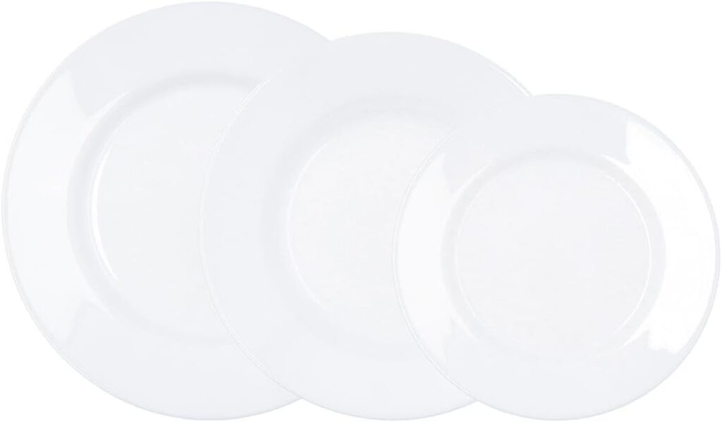 Luminarc Plumi Vajilla Vidrio 18 Piezas – 6 Personas...