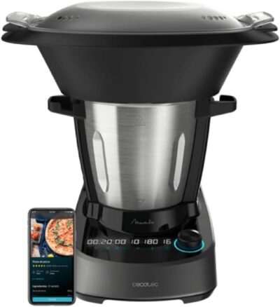 Cecotec Robot de Cocina Multifunción Mambo 11090. 1600 W, 37...