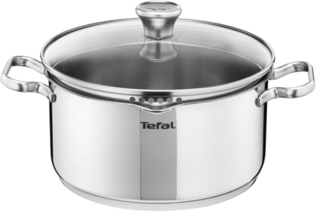Tefal Duetto – Cacerola de 20 cm, Apto inducción...