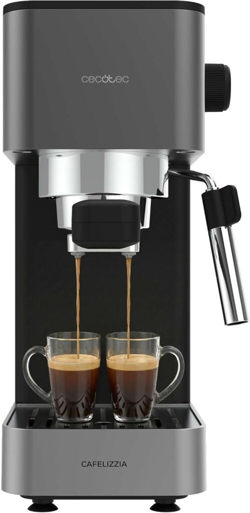 Cecotec Cafetera Express Manual Cafelizzia 690 Grey...