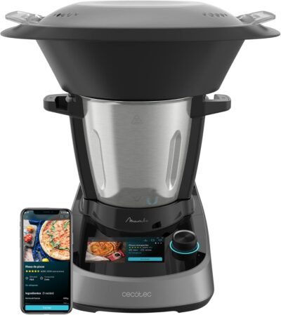 Cecotec Robot de Cocina Multifunción Mambo Touch. 1600 W, 37...