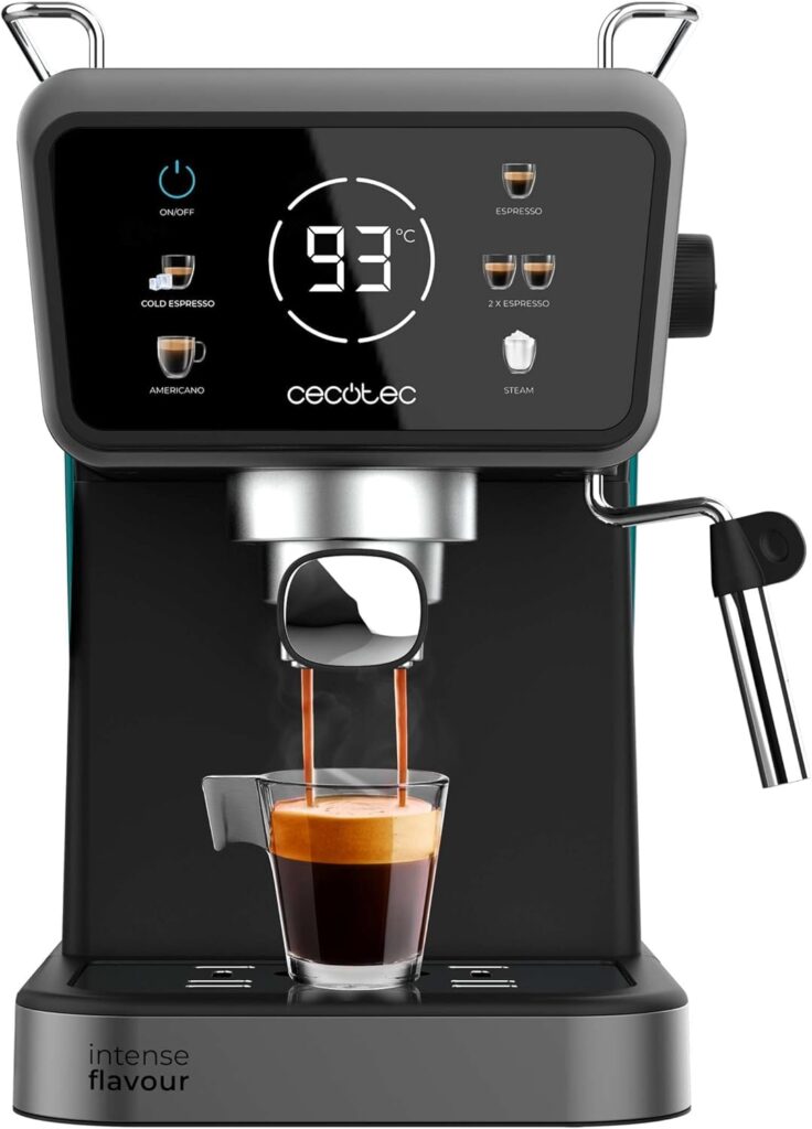 Cecotec Cafetera Express Power Espresso Touch ColdBrew...